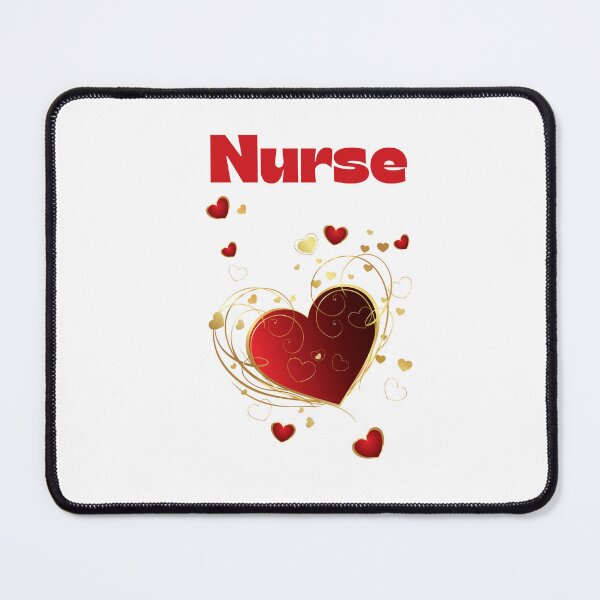 Item preview, Nurse with Multi Hearts designed and sold by DuchessNursDsgn.