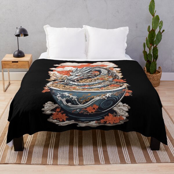 Item preview, Dragon Ramen Noodle Soup Japanese Food designed and sold by LuminOrb.