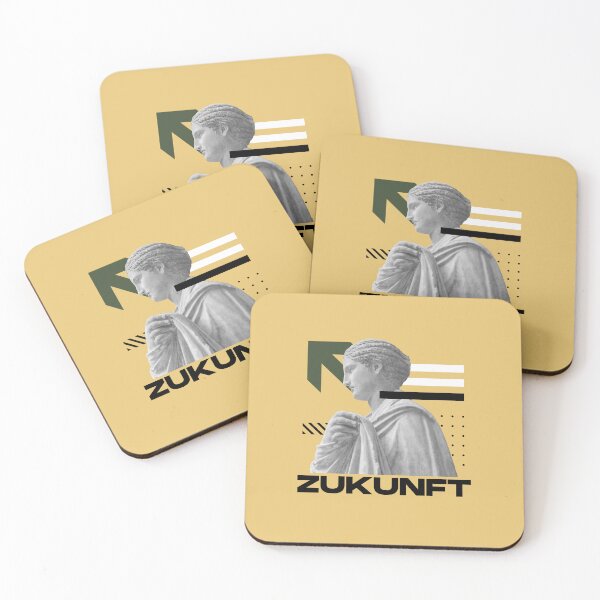 Item preview, Zukunft | Sculpture Illustration | Yellow Background designed and sold by RM-Journey.
