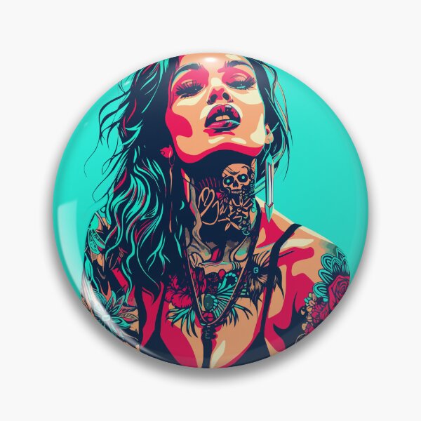 Item preview, The superb tattoo girl designed and sold by Ursule-art.