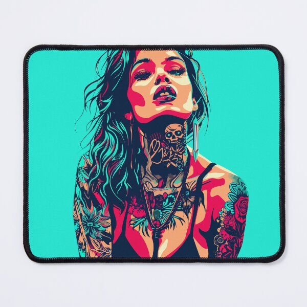 Item preview, The superb tattoo girl designed and sold by Ursule-art.