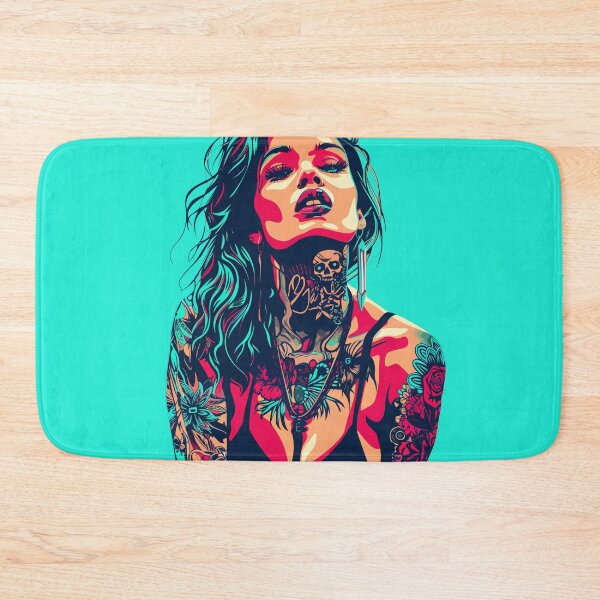 Item preview, The superb tattoo girl designed and sold by Ursule-art.