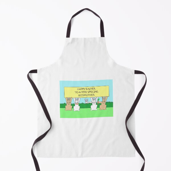 Item preview, Happy Easter Godmother Cartoon Bunnies  designed and sold by KateTaylor.