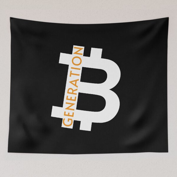 Item preview, White bitcoin generation designed and sold by Bitcoinomnis.