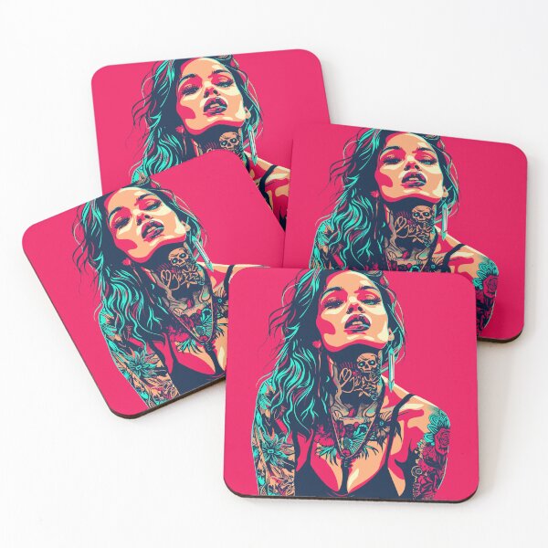Item preview, The superb tattoo girl designed and sold by Ursule-art.