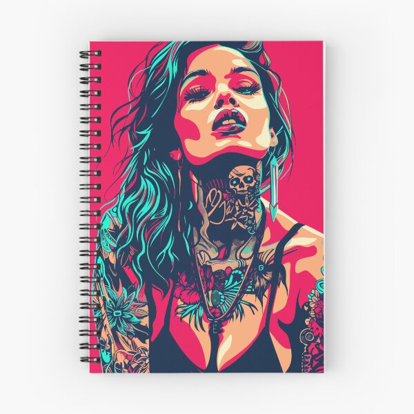 Item preview, The superb tattoo girl designed and sold by Ursule-art.
