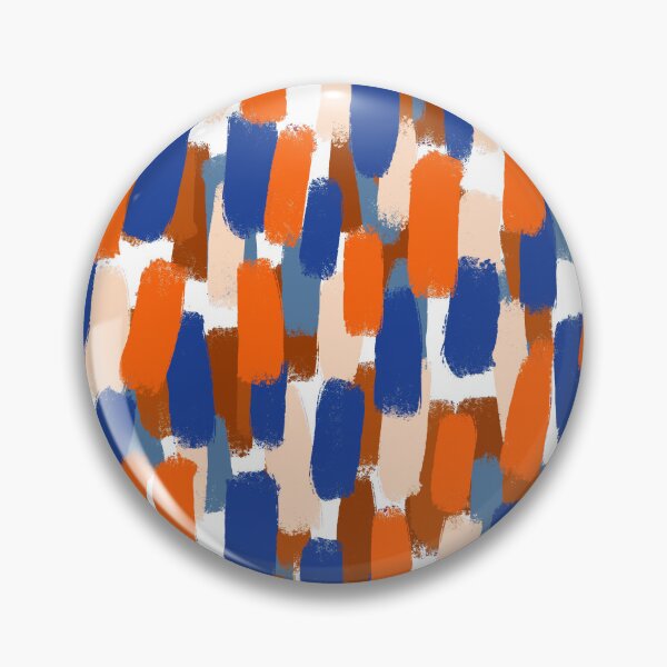 Item preview, Abstract, Blue and Orange, Brush Stroke Effect designed and sold by OneThreeSix.