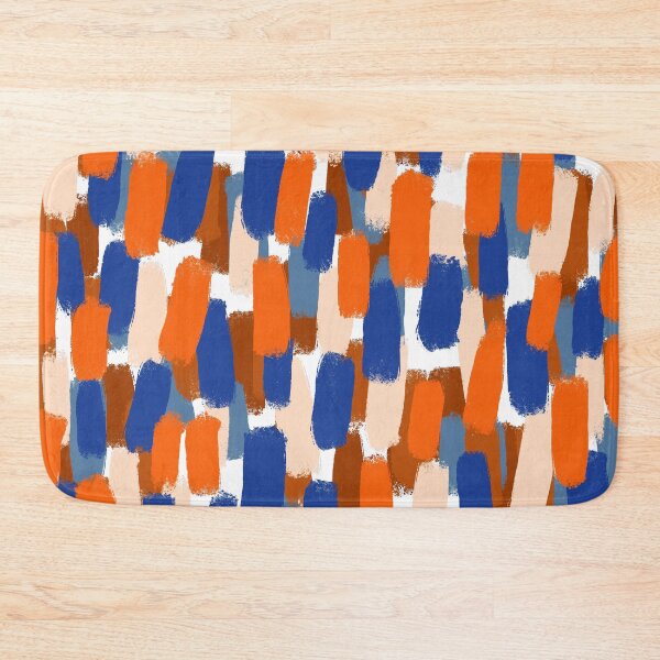 Item preview, Abstract, Blue and Orange, Brush Stroke Effect designed and sold by OneThreeSix.