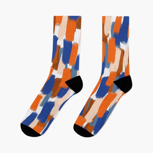 Item preview, Abstract, Blue and Orange, Brush Stroke Effect designed and sold by OneThreeSix.