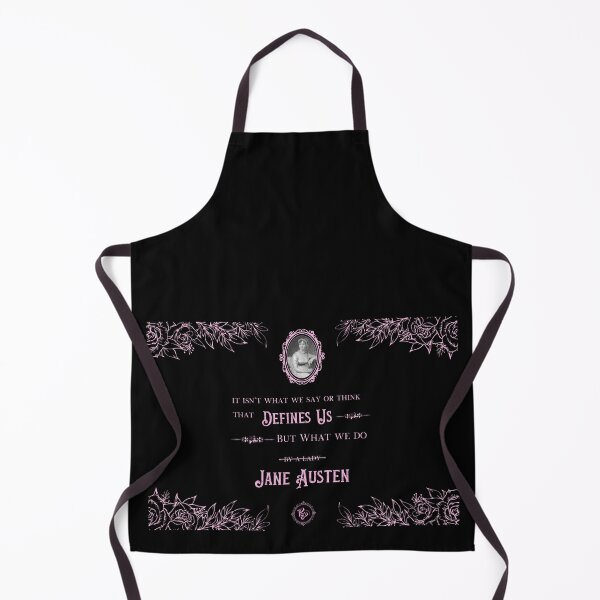 Item preview, Jane Austen (black/pink) designed and sold by ProsetoPrint.