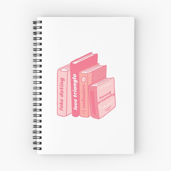 Item preview, Pastel Red Romance Tropes as Pile of Books 2 designed and sold by CorLeoniss.