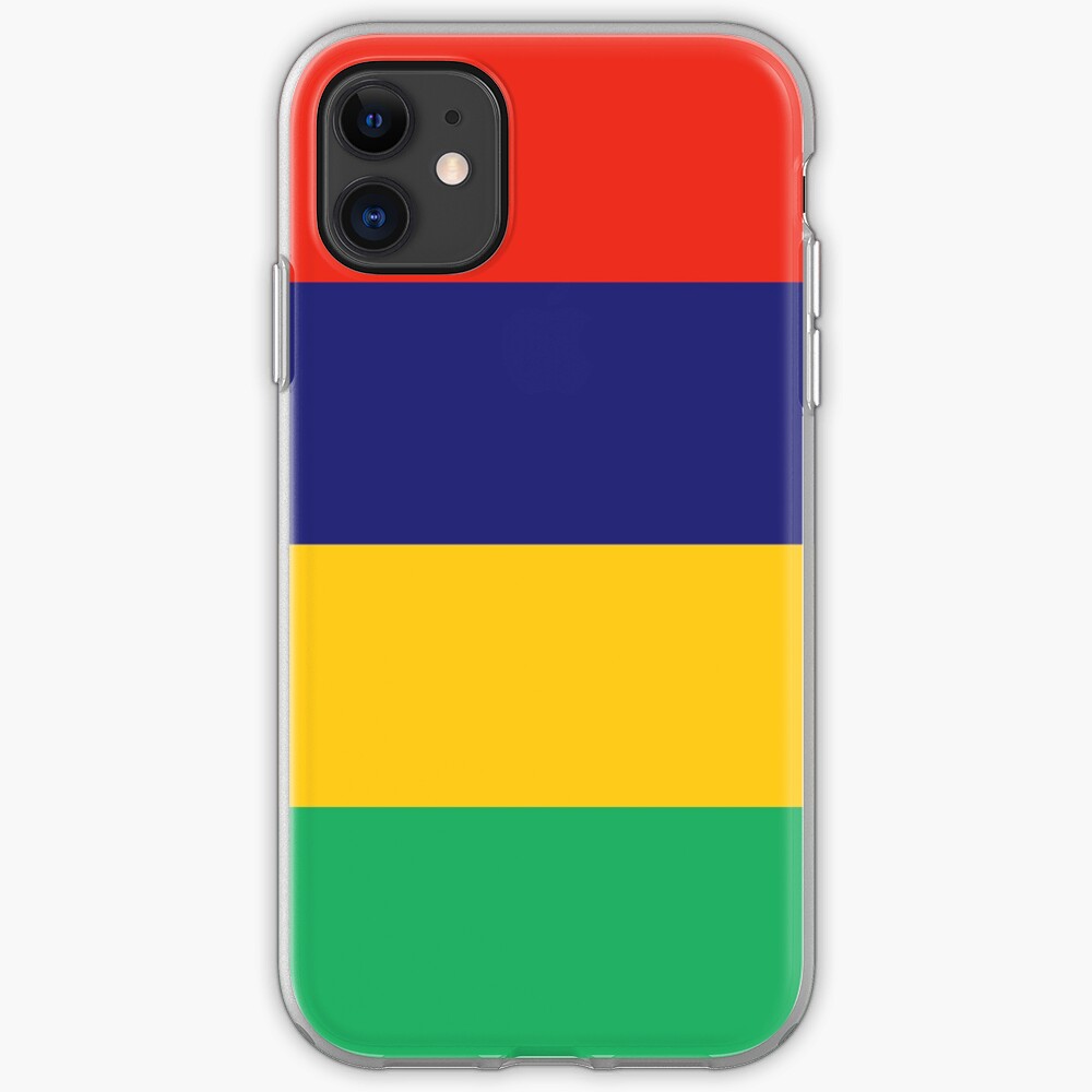 "Mauritius Flag" iPhone Case & Cover by EnglishJack Redbubble