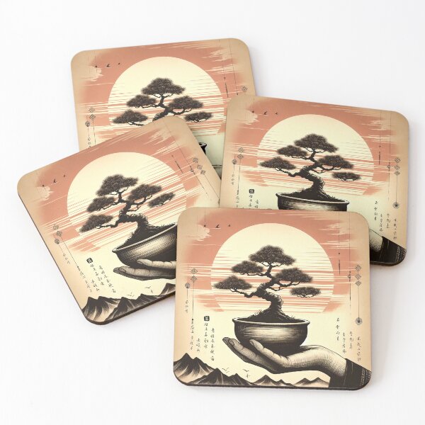 Item preview, Vintage Japanese Diagram of a Bonsai Tree designed and sold by HippieFarms11.