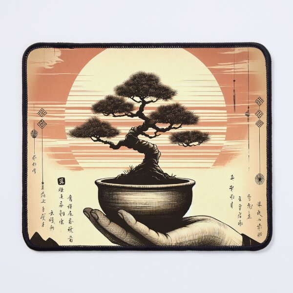 Item preview, Vintage Japanese Diagram of a Bonsai Tree designed and sold by HippieFarms11.