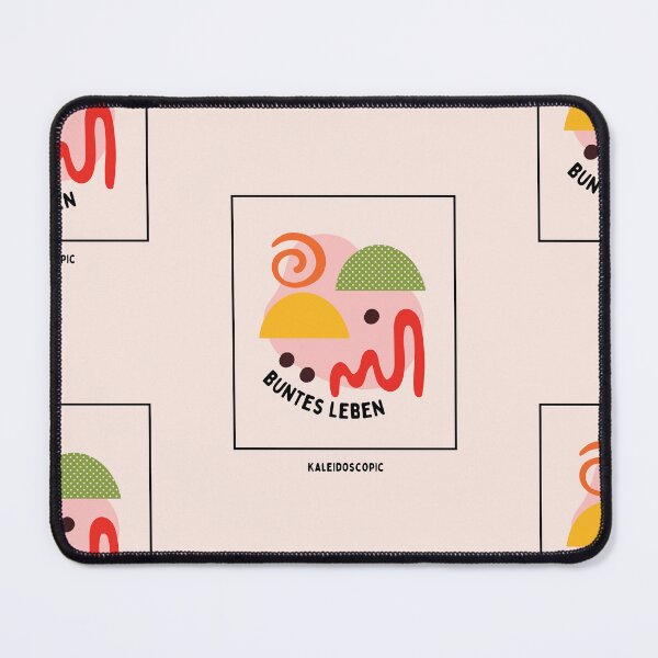 Item preview, Buntes Leben | Abstract Element | Pastel Pink Background designed and sold by RM-Journey.