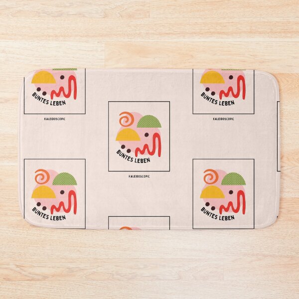 Item preview, Buntes Leben | Abstract Element | Pastel Pink Background designed and sold by RM-Journey.