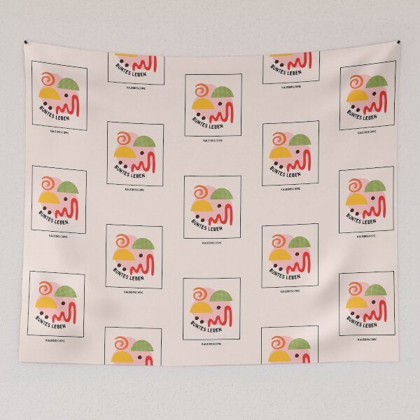 Item preview, Buntes Leben | Abstract Element | Pastel Pink Background designed and sold by RM-Journey.