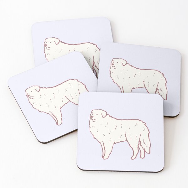 Item preview, Cartoon great pyrenees dog  designed and sold by Mayarart.