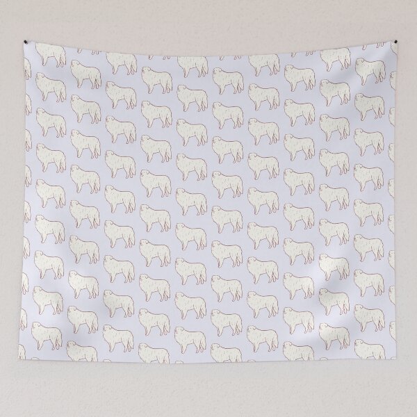 Item preview, Cartoon great pyrenees dog  designed and sold by Mayarart.