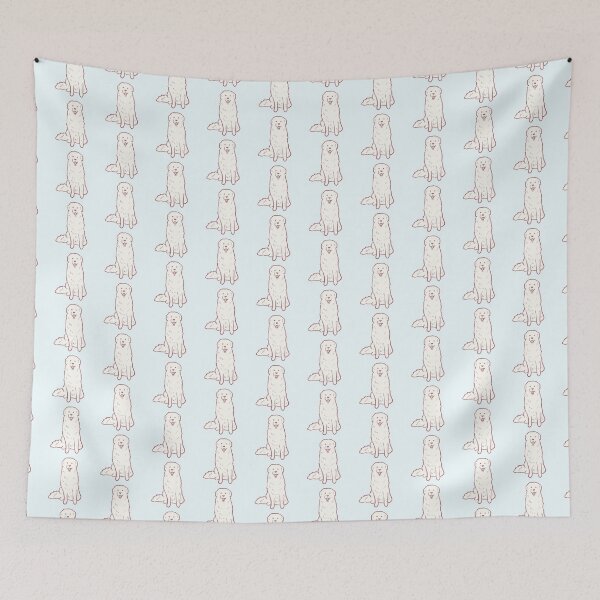 Item preview, Cute great pyrenees art designed and sold by Mayarart.