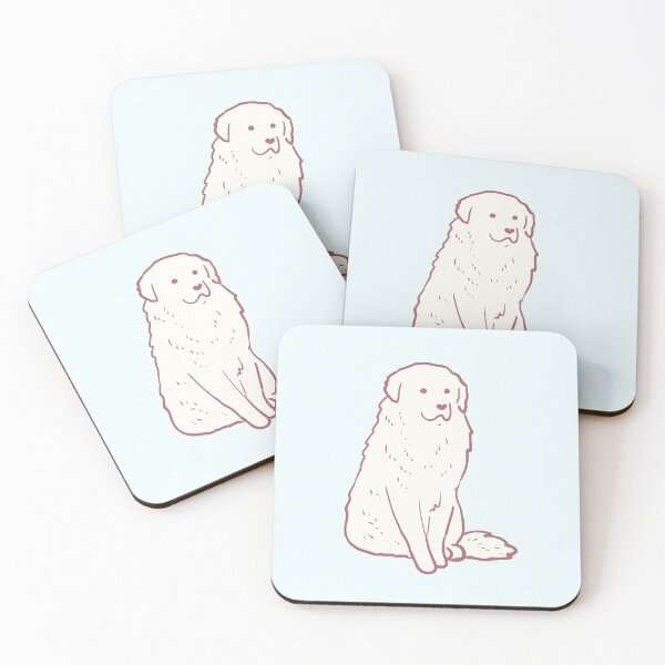 Item preview, great pyrenees art designed and sold by Mayarart.