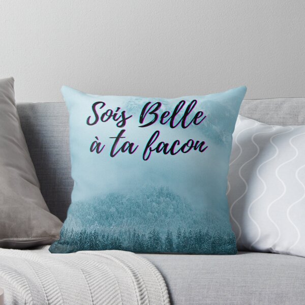 Item preview, Be beautiful in your own way - popular French quotes theme gifts  designed and sold by RebelliousRosee.