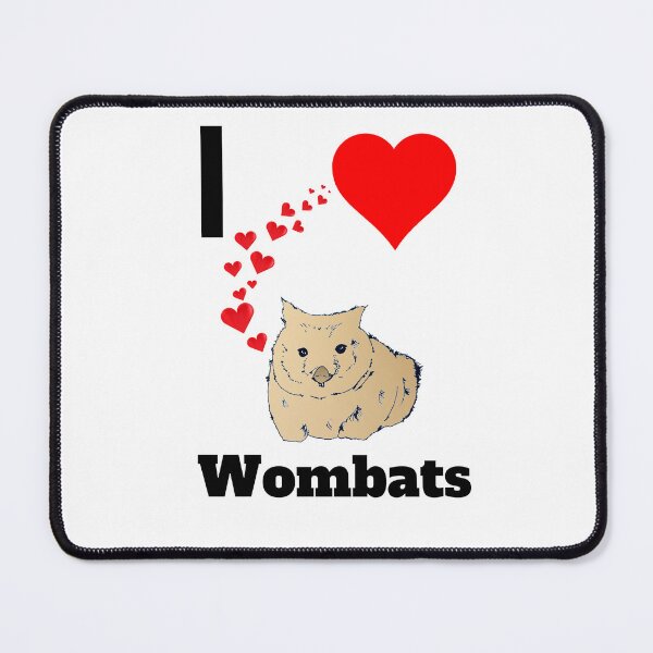 Item preview, I love wombats Cute Wombat Australian Animal Lovers  designed and sold by Artstastic.