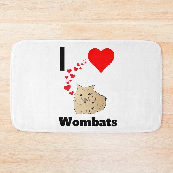 Item preview, I love wombats Cute Wombat Australian Animal Lovers  designed and sold by Artstastic.