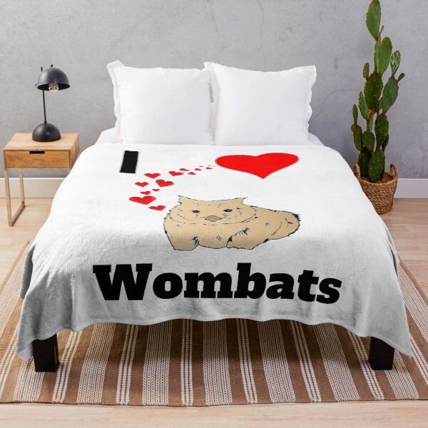 Item preview, I love wombats Cute Wombat Australian Animal Lovers  designed and sold by Artstastic.