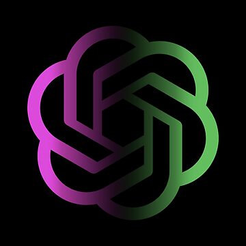 Artwork thumbnail, Openai ChatGPT rainbow logo by zzz888