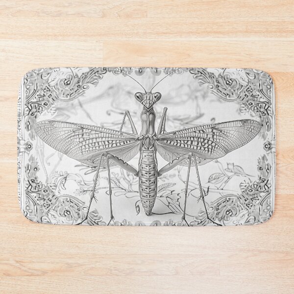 Item preview, praying mantis designed and sold by PricklyPeanut.