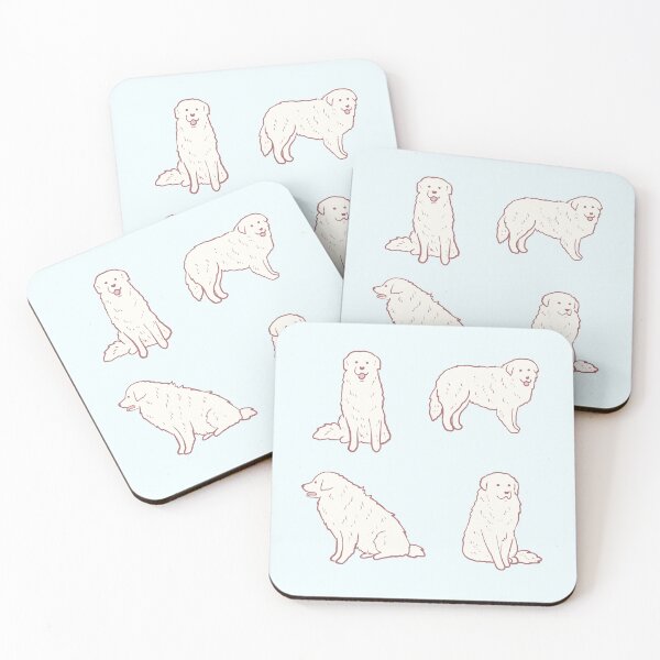 Item preview, great pyrenees dog pack designed and sold by Mayarart.