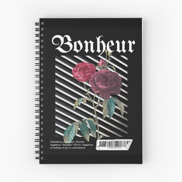 Item preview, Bonheur "Happiness" Black  designed and sold by ShufflexShop.