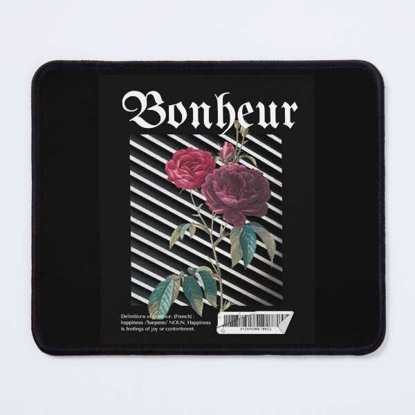 Item preview, Bonheur "Happiness" Black  designed and sold by ShufflexShop.