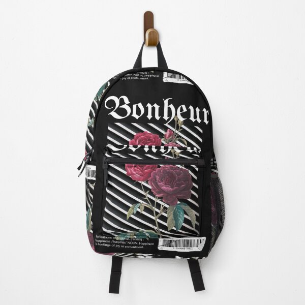Item preview, Bonheur "Happiness" Black designed and sold by ShufflexShop.