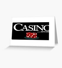 casino scorsese Greeting Card
