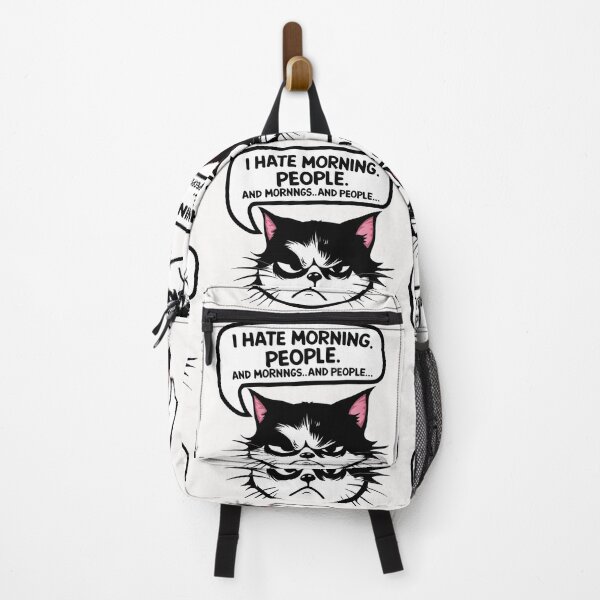 Item preview, I hate morning people and mornings and people funny designed and sold by asmaa gamal.