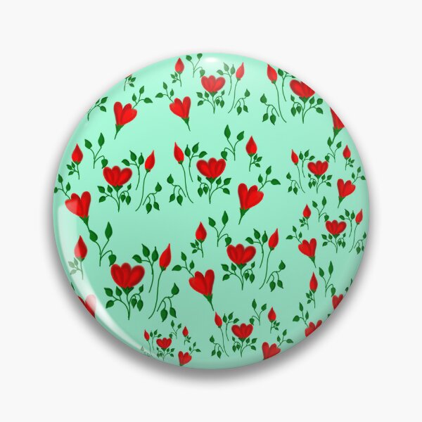Item preview, Red flower art customized  designed and sold by theparkfact0.