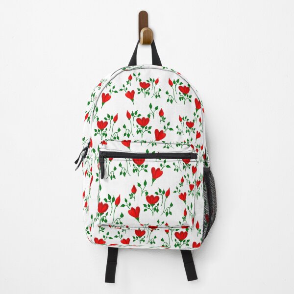 Item preview, Red flower art customized designed and sold by theparkfact0.