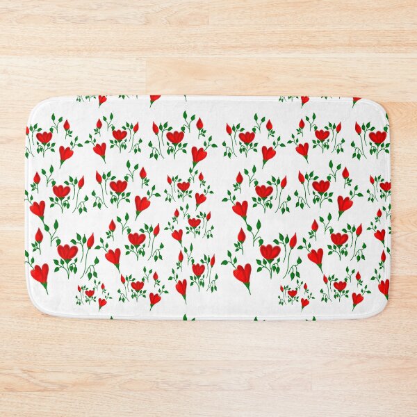Item preview, Red flower art customized  designed and sold by theparkfact0.