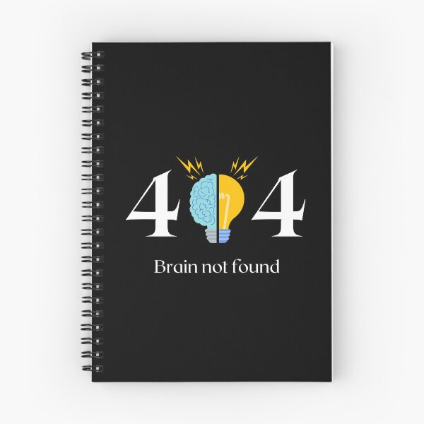 Item preview, Brain Not Found Braintree designed and sold by BlueGoldArt.