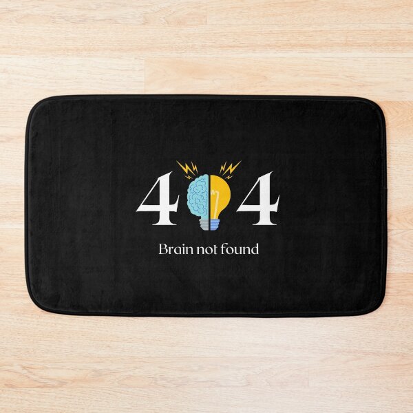 Item preview, Brain Not Found Braintree designed and sold by BlueGoldArt.
