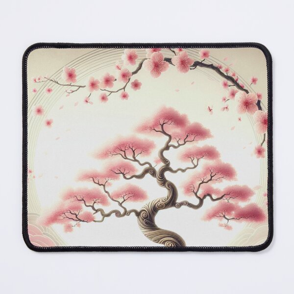 Item preview, Pink Cherry Blossoms and Bonsai Tree designed and sold by HippieFarms11.