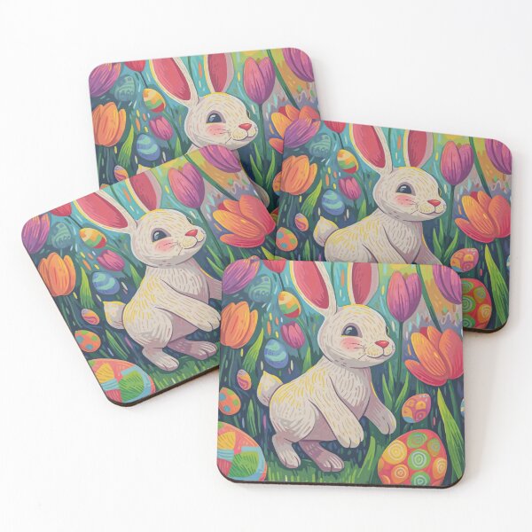 Item preview, Joyful Bunnys Easter Hop designed and sold by cute-animals99.