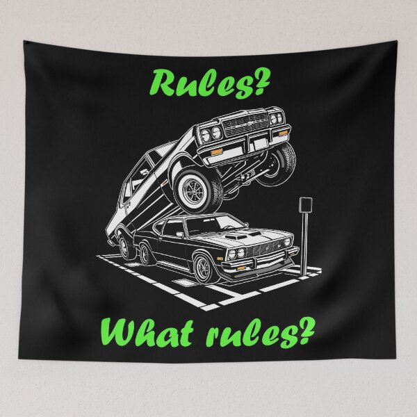 Item preview, Bad Parking - Rules? What rules? designed and sold by Jackson-Will.