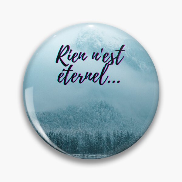 Item preview, Nothing lasts forever - popular french quotes theme gifts  designed and sold by RebelliousRosee.