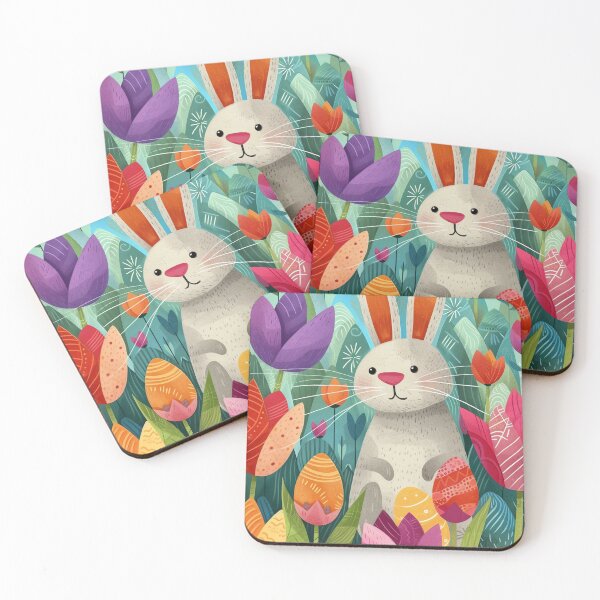 Item preview, Joyful Bunny Hopping designed and sold by cute-animals99.