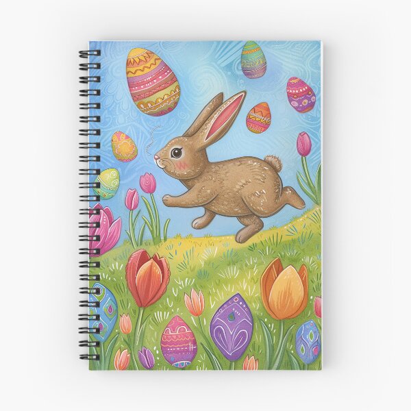 Item preview, Joyful Bunnys Tulip Hop designed and sold by cute-animals99.