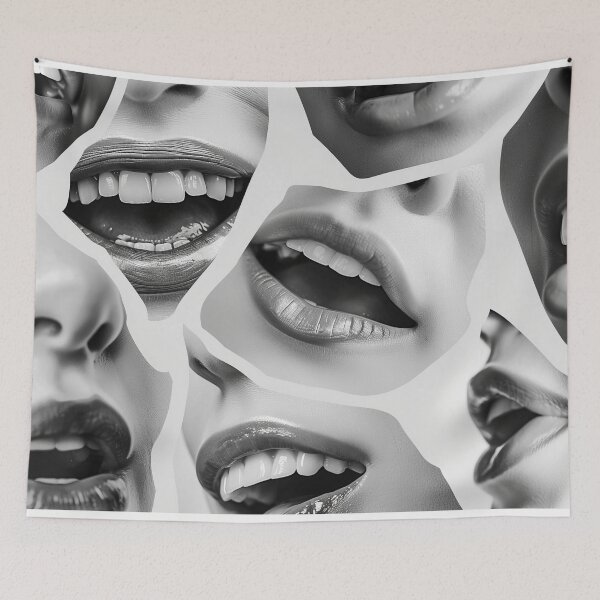 Item preview, lips lips lips designed and sold by PricklyPeanut.