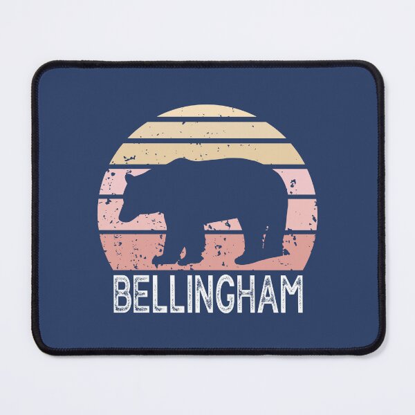 Item preview, Bellingham Washington Retro Bear designed and sold by Esskay Designs.